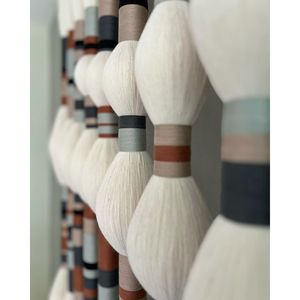 Décoration murale en macramé CARMBANO, style mexicain, art Zacaton, art Lomas, qualité supérieure - Product Image 2