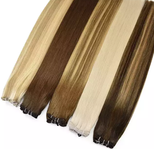 4/27 piano ombre hueso recto cutícula alineada proveedor virgen extensiones de cabello humano - Product Image 1