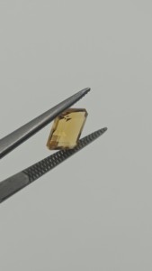 พลอยซิทรินธรรมชาติทรงแปดเหลี่ยมขนาด 6x8 มม. สีเหลืองขัดเงา คุณภาพสูง ราคาขายส่งจากโรงงานต่อกะรัต - Product Image 6