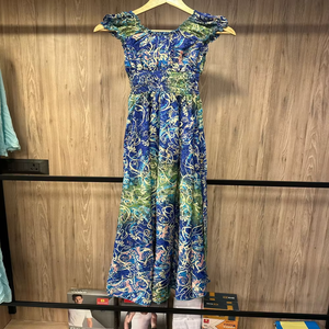 À la mode femmes sans manches dos nu longue robe de soirée écologique 100% coton Lurex prix de gros de l'inde - Product Image 2