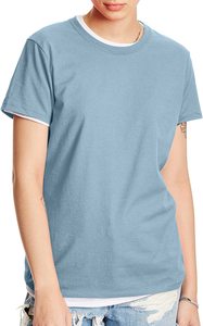 Camisetas estampadas de manga corta para mujer, ropa de alta calidad con logotipo personalizado y diseño - Product Image 4