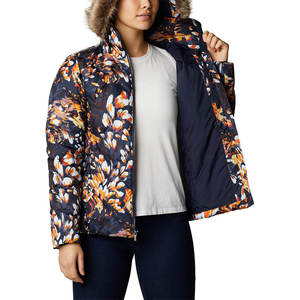 Chaqueta de Invierno Acolchada para Mujer, de Alta Calidad, con Forro de Satén, Estampado de Piel de Oveja, Transpirable, Nueva, Abrigada - Product Image 5
