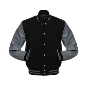 Chaqueta Varsity de Lona con Capucha, Estilo Béisbol Universitario, Personalizada, de Alta Calidad, con Cuello Alto, para Hombre - Product Image 5