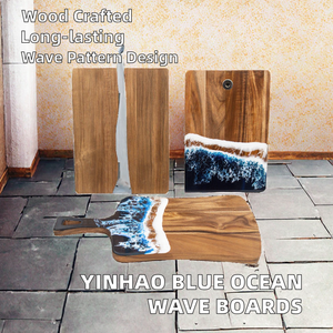 Planche à découper en bois de qualité supérieure, planche à découper de cuisine avec poignée, planche à découper épaisse par Crafts galore - Product Image 5