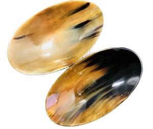 JABÓN ARTESANAL CUENCO DE CUERNO HECHO A MANO ENSALADA Tazón para servir Fabricante al por mayor Nuevo diseño Acabado a mano Cuencos de ensalada de cuerno de búfalo - Product Image 1