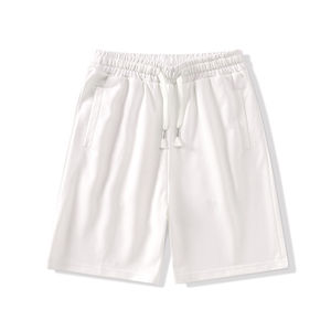 Bermudas informales de verano para hombre al por mayor pantalones cortos de cuerda recta para entrenamiento atlético sólido pantalones cortos de gimnasio para hombre en 2025 - Product Image 4
