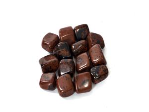 หินโมรามะฮอกกานีออบซิเดียนขัดเงาธรรมชาติทำด้วยมืออัญมณีล้มคว่ำสำหรับตกแต่ง - Product Image 3