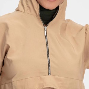 Tissu doux de haute qualité musulman modeste couverture complète vêtements islamiques à manches longues à capuche automne hiver Hotsale 100% coton - Product Image 3