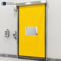 Porte à enroulement rapide résistante au vent avec fermeture éclair, idéale pour les quais de chargement : excellent rapport qualité-prix