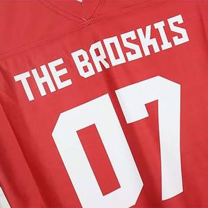 Camisetas de Fútbol Personalizadas de Manga Corta para Hombre, Uniformes Deportivos Transpirables con Nombre y Número del Equipo Impresos para Entrenamiento - Product Image 3