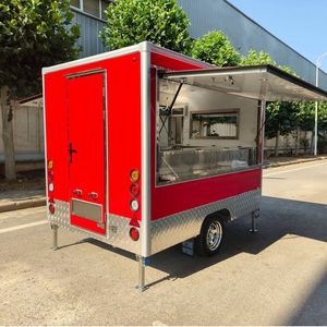 Venta al por mayor personalizado estándar móvil Mini camiones de comida con cocina completa rápida Pizza Food Truck Carritos. - Product Image 5