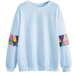 Latest Style Unisex 95%Cotton Autumn Sweatshirt Tie-Dye Dip-Dye Patchwork Embroidered Logo Digital Quick Dry Comfortable Street - Product Image 2