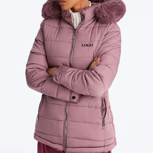 Women High Quality Material Puffer Jackets Breathable Best Selling Cheap Price Hot Sale 2025 Puffer Jackets For Women - Product Image 3