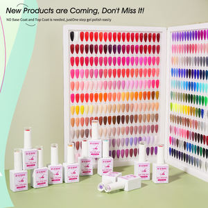 طلاء أظافر R S <span class=keywords><strong>3</strong></span> في <span class=keywords><strong>1</strong></span> ألوان نقع من جيل خطوة واحدة للبيع بالجملة مستلزمات الأظافر شعار مخصص طلاء أظافر 15 نباتي بالأشعة فوق البنفسجية - Product Image 2