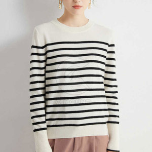 Ropa de calle, suéteres de punto para mujer, suéteres de punto de algodón transpirable, suéteres de punto ligeros - Product Image 2