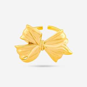 Gold-Plated Fashionable Wing Cluster <b>Ring</b> for Women's Islamic Gifts (Invisible Setting) - Product Image 4