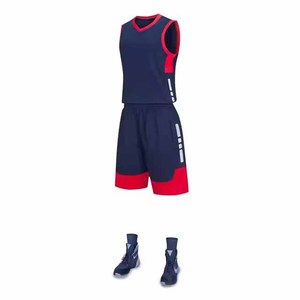 Uniforme de basket-ball à sublimation personnalisée meilleur dernier design ensemble de maillot imprimé numériquement logo nom hommes maillot de basket-ball pour jeunes - Product Image 6