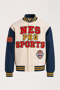 Chaqueta universitaria de béisbol personalizada directa de fábrica, logotipo personalizado OEM, forro de piel con capucha de lona de lana pesada de alta calidad para hombre - Product Image 4