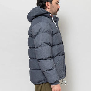 Chaqueta Bomber de Lujo Negra Personalizada 2026, Cortavientos, Transpirable, con Parches Largos, Forro de Fibra de Bambú, Ajustable, Desmontable y Lavable - Product Image 6