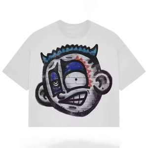 T-shirt décontracté personnalisé pour hommes avec impression unique, vêtements de mode élégants pour un usage quotidien moderne. - Product Image 1