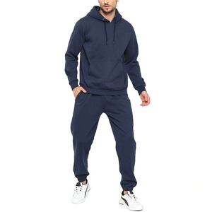 Chándales Deportivos Personalizados con Logotipo de Marca, Mezcla de Algodón y Poliéster para Hombre, Ropa Deportiva para Correr, Trotar, Transpirable - Product Image 1