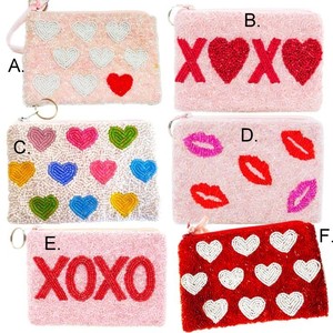 Mini Beaded Coin Pouch Purses for <b>Kids</b> Seed Bead <b>Wallet</b> with Zipper Closure Gift for Her Coin Holder - Product Image 4