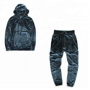 2025 nouveaux survêtements en velours pour hommes à la mode ensembles imprimés respirants de qualité supérieure personnalisés pour l'hiver - Product Image 6