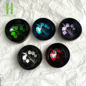 ผู้ขายที่ดีที่สุด! ชามสลัดลูกกวาดสไตล์เวียดนามชามเคลือบด้วยไม้ไผ่สไตล์โบฮีเมียนโบฮีเมียนเป็นมิตรต่อสิ่งแวดล้อมดีไซน์ใหม่ - Product Image 4