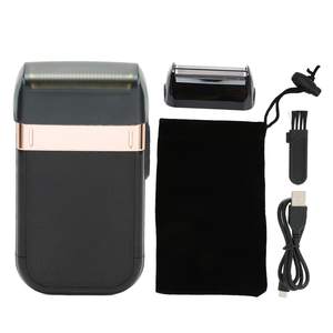 Rasoir électrique rechargeable professionnel pour hommes, tête de coupe flottante indépendante, rasoir rotatif à lame unique pour le visage - Product Image 4