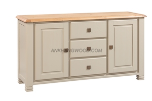 Best-Selling Legacy Oak Solid Wood Dining Room <b>Sideboard</b> Custom Design Carton Packaging Handmade Vietnam Factory Home Furniture - Product Image 4