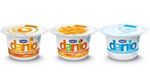 Danone Danio Yogourt épais de luxe à saveur solide de chocolat séché pour bébé et enfants emballé dans une boîte et une bouteille - Product Image 3