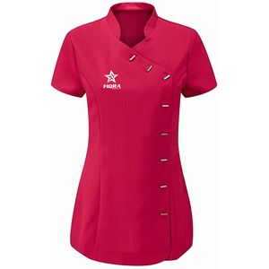 Tunique pour dames/Femmes Santé Beauté & Spa Workwear Beauté Tunique Beauté Tunique Tops Hôpital Scrubs Set Salon Top OEM Scrub Set - Product Image 1