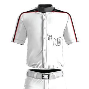 Nouveauté 2025 Uniformes de baseball professionnels sur mesure Qualité professionnelle Uniforme de baseball OEM Design personnalisé - Product Image 3