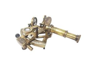 Nouveau look en laiton navire Sextant allemand Sextant avec boîte en bois dur Sextant en laiton fait à la main pour la maison hôtel décor utilisation en bas quantité minimale de commande - Product Image 4