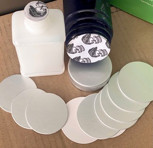 SAM LAN PE Foam Heat Resistant Air-Tight Induction Seal Liner Cap Seals Good Quality Lids Bottle Closures for Cosmetics - Product Image 3