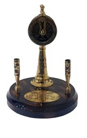 Télégraphe Nautique en Laiton Antique, Design Art Déco Vintage pour Salle des Moteurs, Décoration Maritime de Collection pour la Maison, Diwali