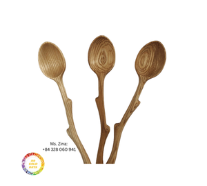 Wooden Spoon <b>Set</b> Natural Wood Utensils for Cooking Dining and Serving Handmade Eco Friendly Kitchenware 2025 - Product Image 6