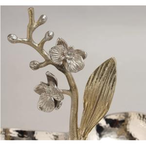 Cuencos de diseño único ecológicos Cuencos de chocolate de 3 secciones Cuencos de servicio de chocolate de aluminio pulido para restaurantes - Product Image 3