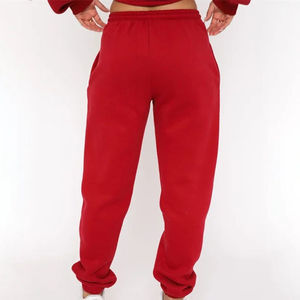Nouveau design votre propre conception personnalisée femmes coton polaire piste survêtement survêtements 100% coton survêtements fabriqués - Product Image 6