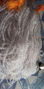 Tự Nhiên Sphatik Rõ Ràng Thạch Anh Mala 7Mm Vòng 108 Hạt Tinh Thể Ban Đầu Đá Jaap Mala Cho Reiki Chữa Bệnh Đá - Product Image 3