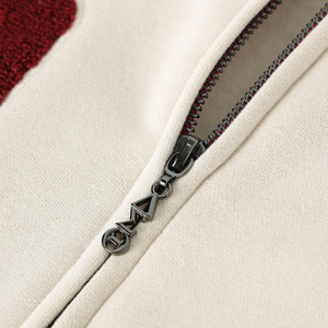 Chaquetas de Béisbol Personalizadas de Delta Sigma Theta, Color Carmesí y Borgoña, Bordado de Chenilla con Letras Griegas - Product Image 3