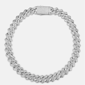 Pulsera de Tenis con Dijes de Diamantes de Oro de Alta Calidad para Novia - Regalo - Product Image 1