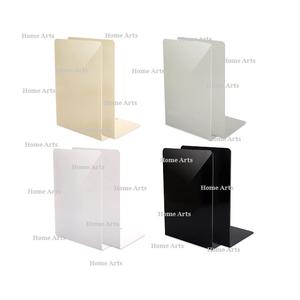 Set Of 4 Greatest Quality Office School Bookends Fantastic Design Customized Size Metal Bookends From India - Product Image 1