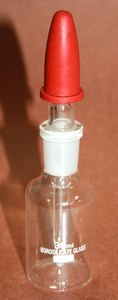 Dropping Bottle Glass a Small Pitcher Shaped Bottle with a Curved or Tapered Neck Used to <b>Supply</b> Liquids in Small Amounts. - Product Image 6