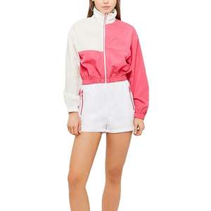 Ladies Track <b>Suit</b> Lightweight Zipper Nylon Track Set Custom Windbreaker Shorts Sets Tracksuits for <b>Women</b> 2025 - Product Image 1