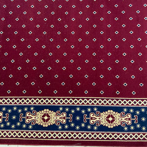 Alfombra Adiva para Oración, Diseño Floral Moderno, Tejida a Máquina, Pelo Alto, Base Acolchada de Yute, Hecha en Gaziantep, para el Hogar - Product Image 1