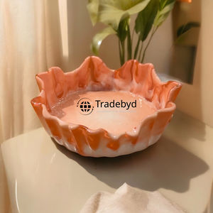 Rustic <b>Charm</b> Resin Bowl for Boho Home Vibes Table Decor and Stylish Interior Use by Tradebyd - Product Image 4