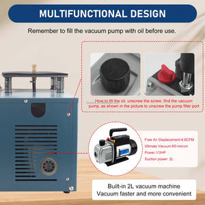 Machine de coulée sous vide Boasta 3 en 1 avec pompe intégrée + four de combustion programmable <span class=keywords><strong>bijoux</strong></span> ensemble d'équipement de coulée de cire perdue - Product Image 3