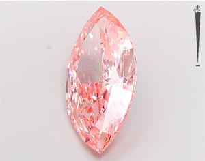 3.00 CT Marquise Cut Rose VS VVS Diamant cultivé en laboratoire IGI Diamants en vrac certifiés - Product Image 2