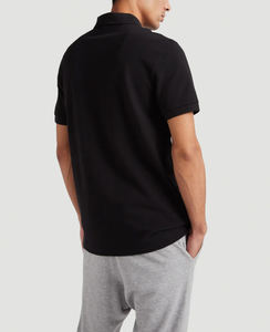 Venta al por mayor de camisetas de polo de golf de piqué personalizadas, Camiseta de punto con patrón sólido, opción de talla grande con diseño antiarrugas personalizado - Product Image 2